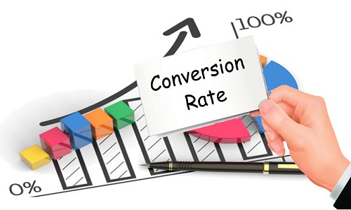 What is the conversion rate?