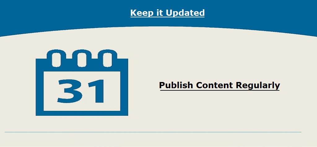 Publish Content Regularly