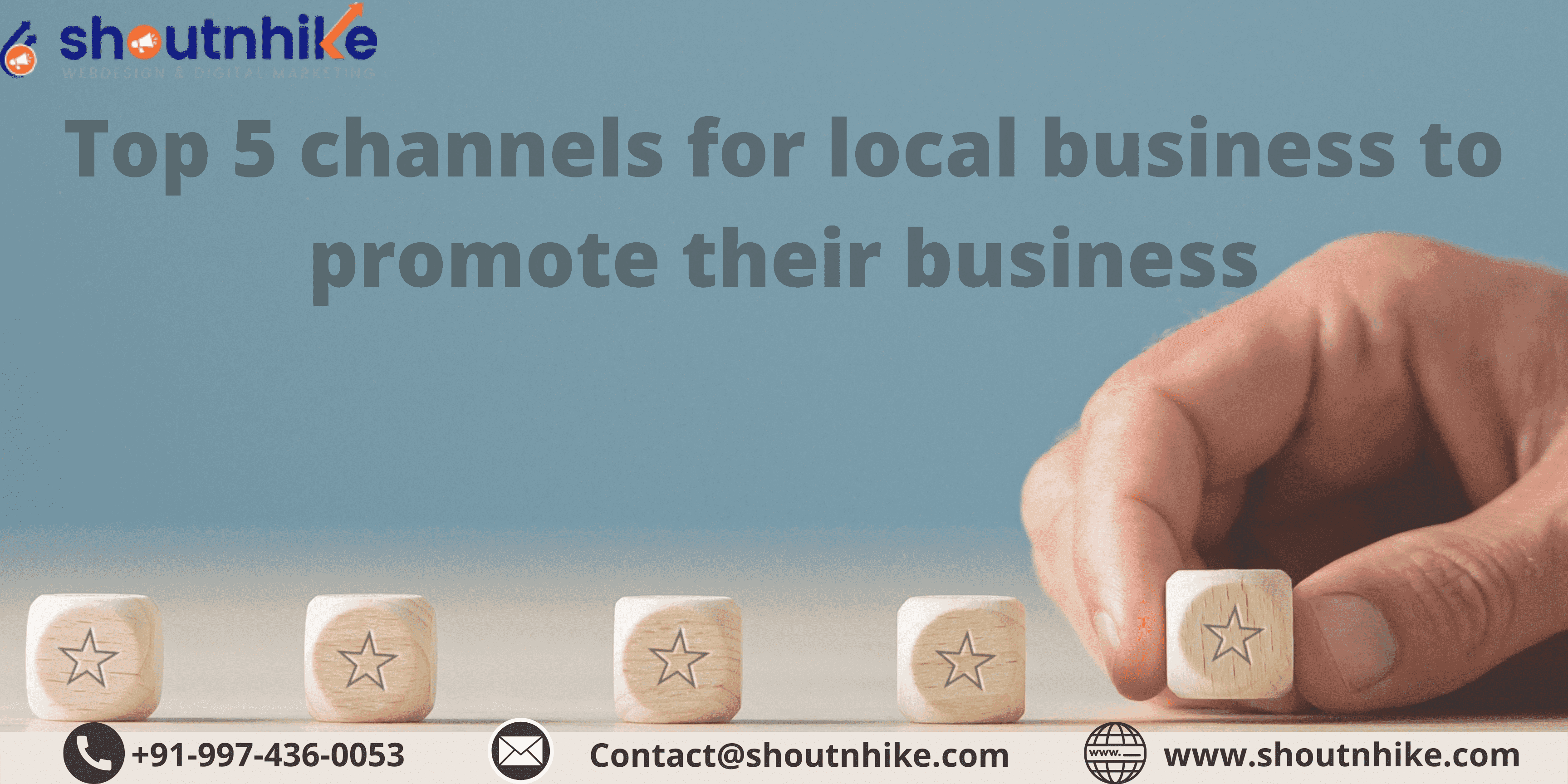 Top 5 channels for local business to promote their business