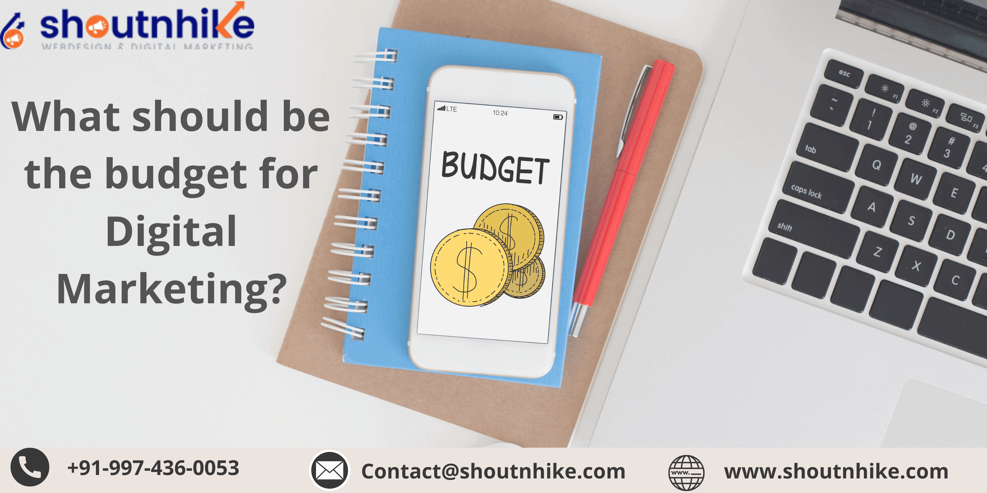 What should be the budget for Digital Marketing