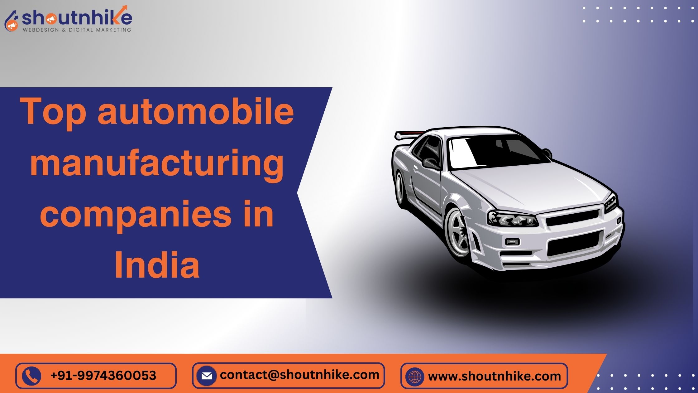 Top automobile manufacturing companies in India