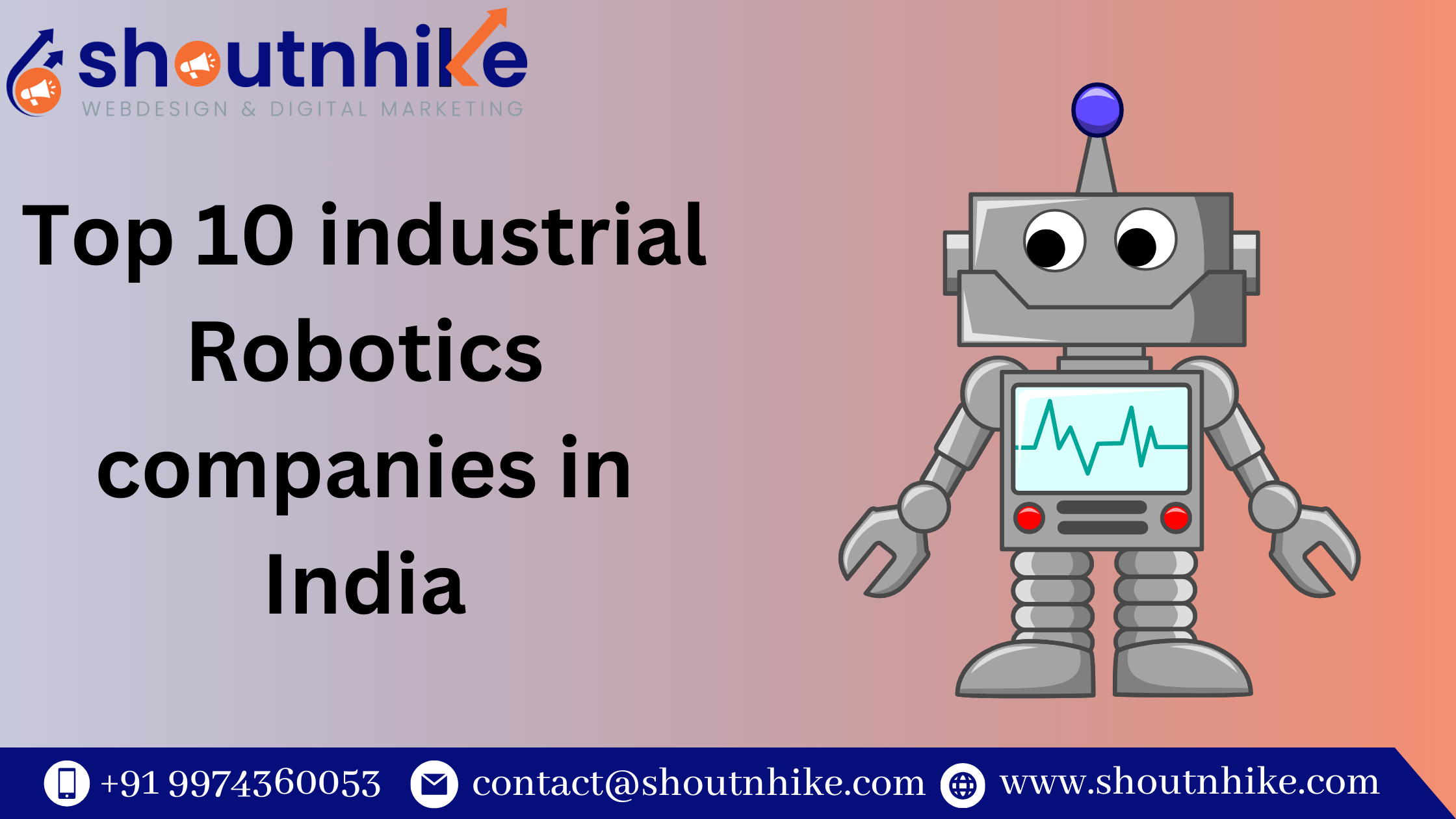 Top 10 industrial robotics companies in India