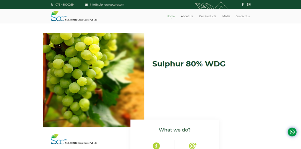 Sulphur Website Image