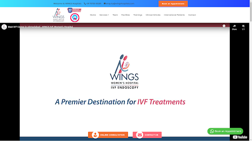 Wingshospitals Website Homepag