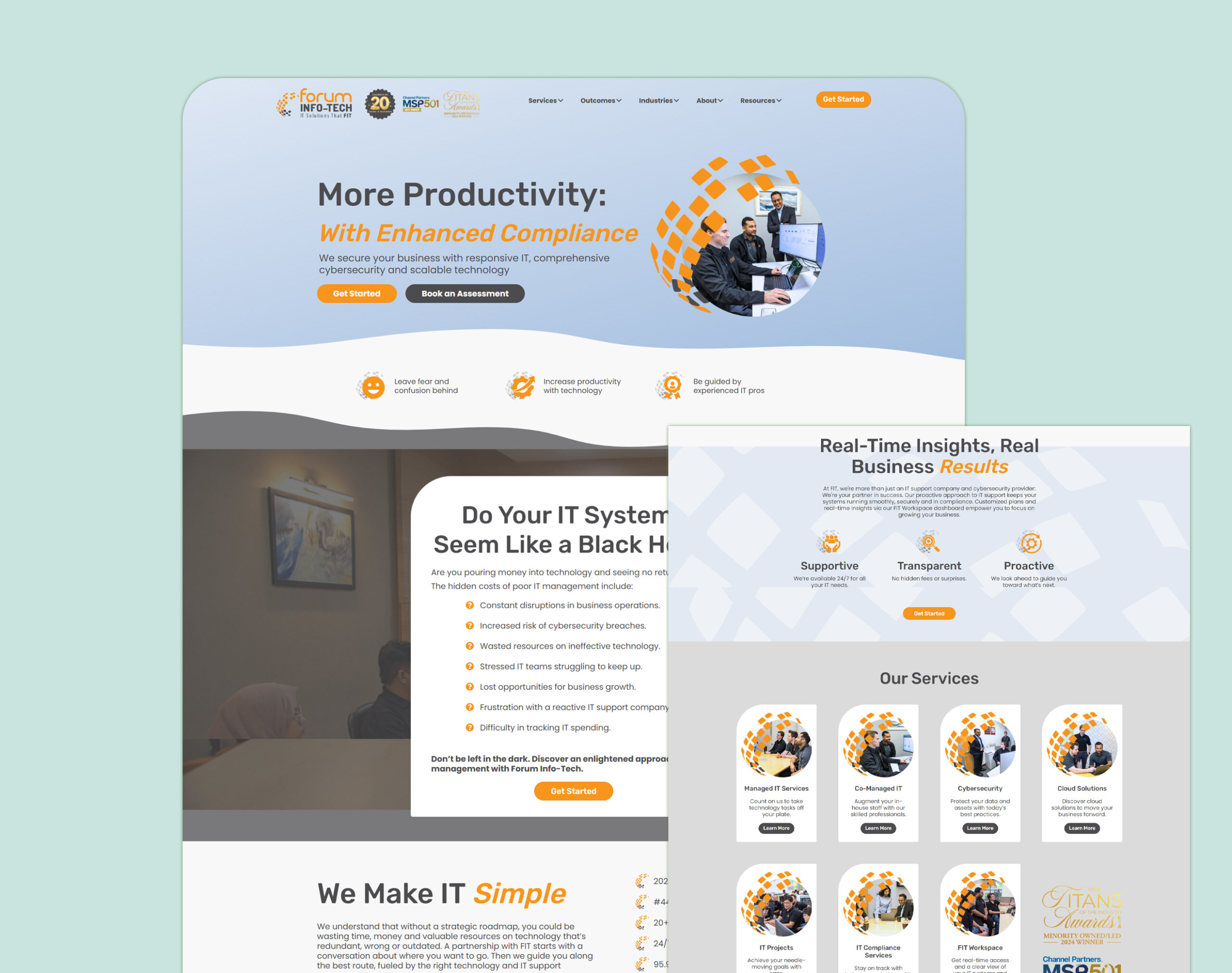 Forum Info-tech  – SEO & Digital Marketing Case Study