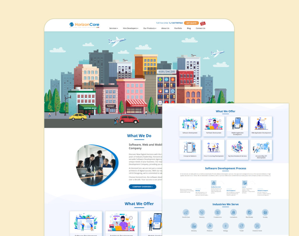 HORIZONCORE – SEO & Digital Marketing Case Study