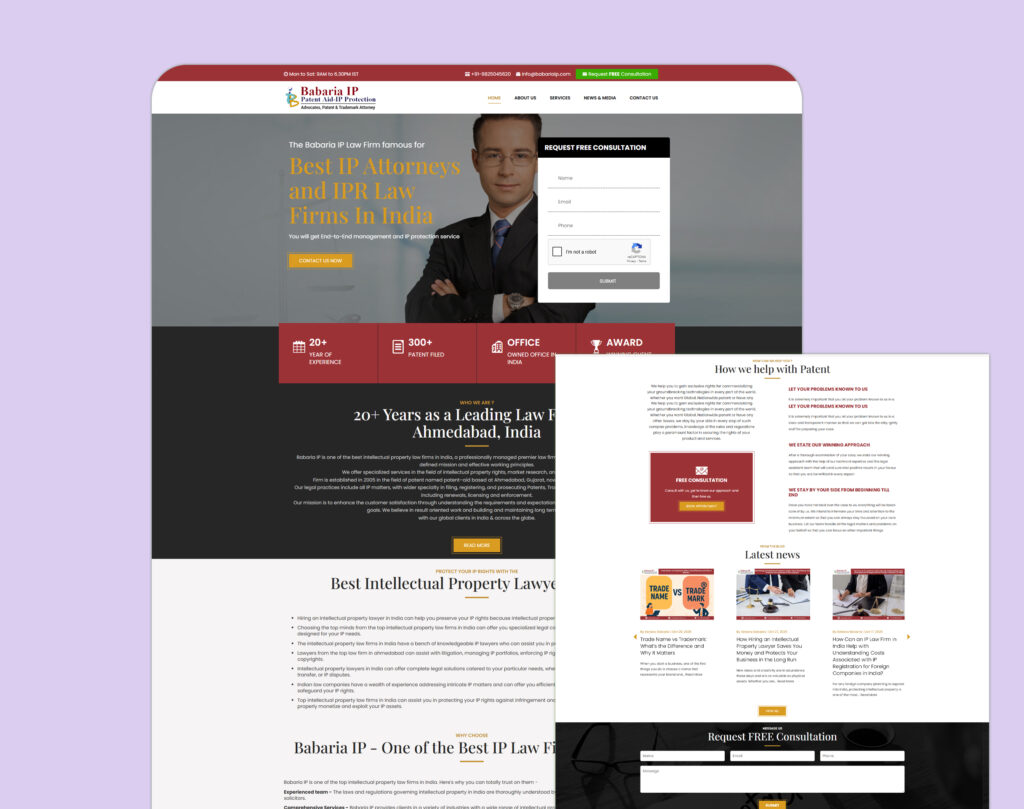 BabariaIP – SEO & DIGITAL MARKETING CASE STUDY