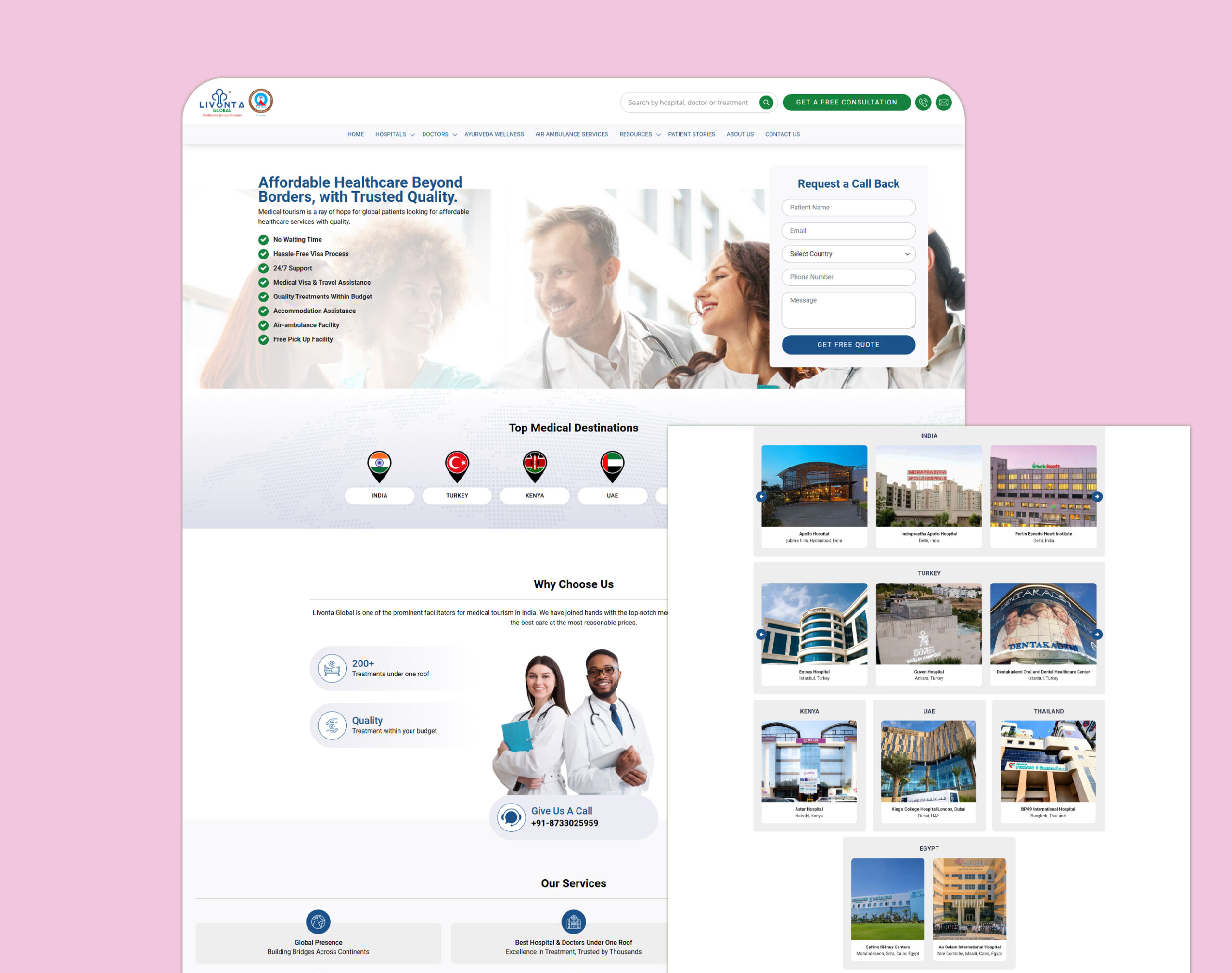 Livonta Global Pvt Ltd – SEO & DIGITAL MARKETING CASE STUDY