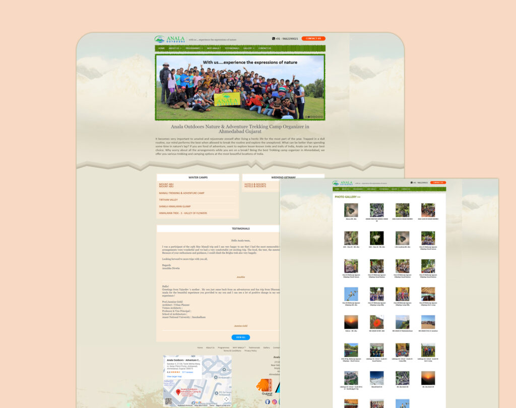 Anala Outdoors Pvt Ltd - SEO & DIGITAL MARKETING CASE STUDY