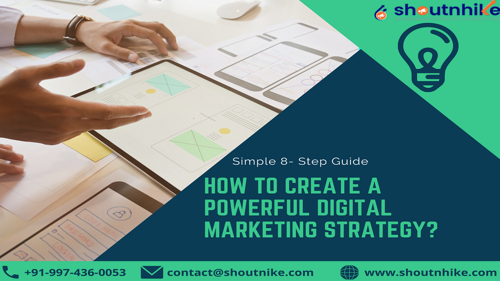 How to Create a Powerful Digital Marketing Strategy? A Simple 8-step Guide