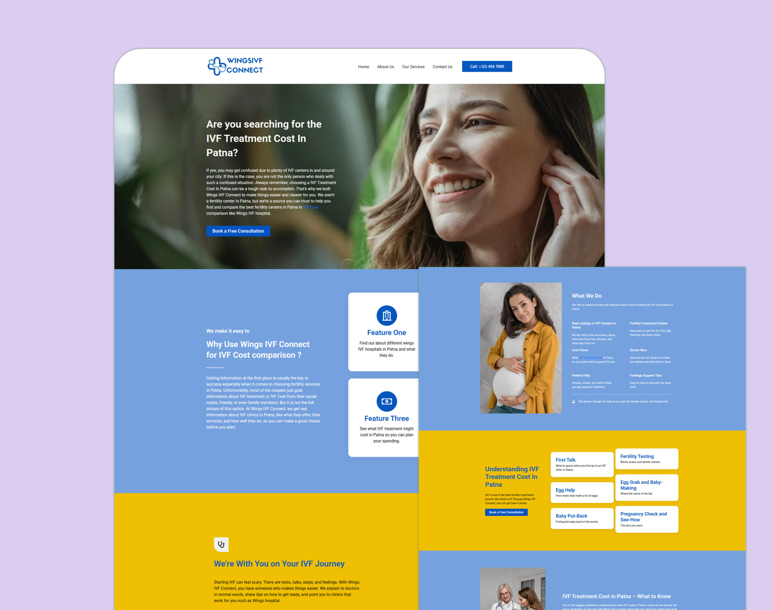 WINGS IVF at NEPHROMED – SEO & DIGITAL MARKETING CASE STUDY