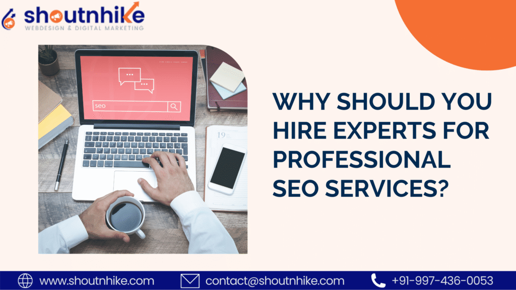 Why Should You Hire Experts For Professional SEO Services?