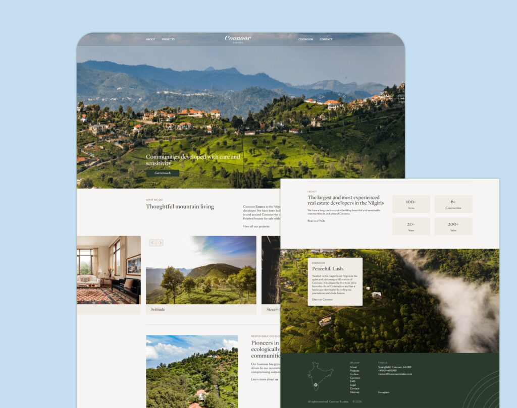 COONOORESTATES – SEO AND DIGITAL MARKETING CASE STUDY