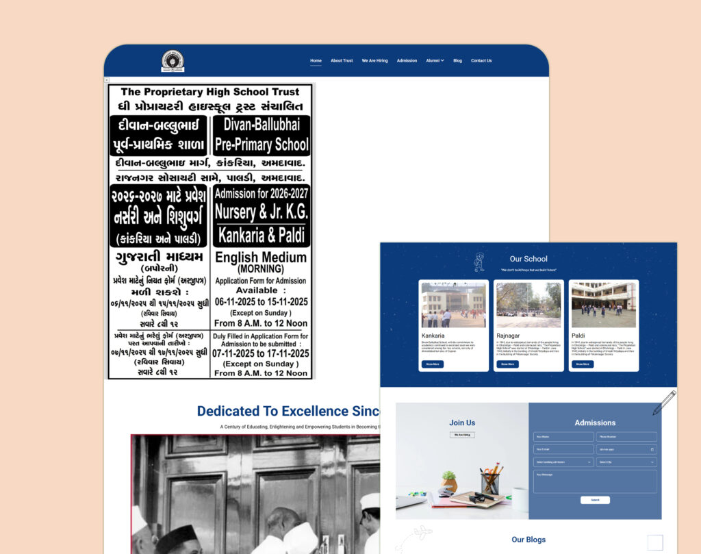 Divan-Ballubhai Higher Secondary School, Paldi– Google My Business Case Study