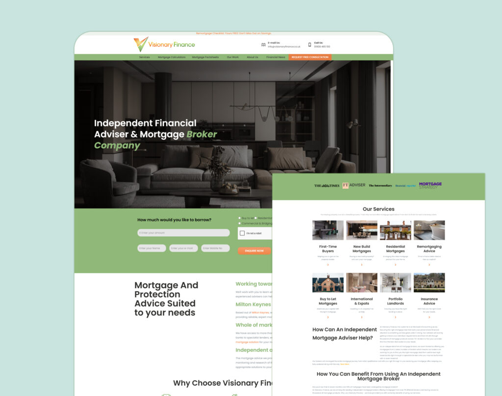 Visionary Finance – SEO AND DIGITAL MARKETING CASE STUDY