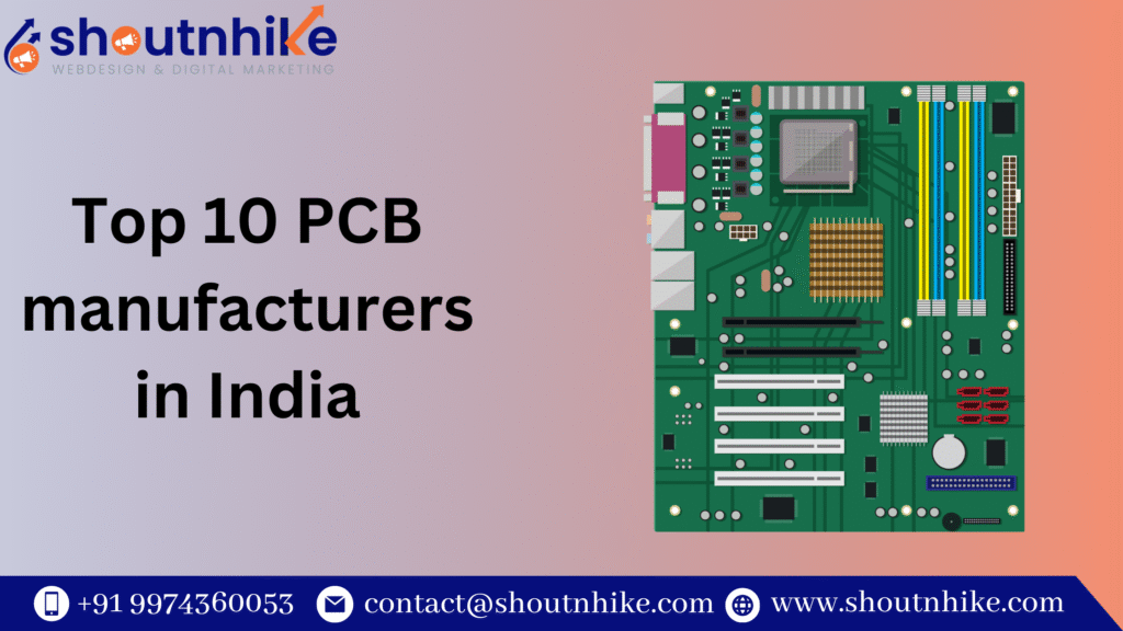 Top 10 PCB manufacturers in India