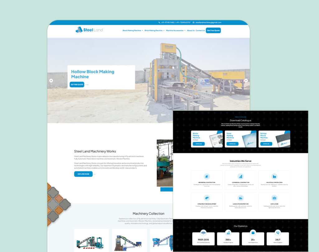Driving Results with Digital Marketing: A Steel Land Machinery Works Case Study