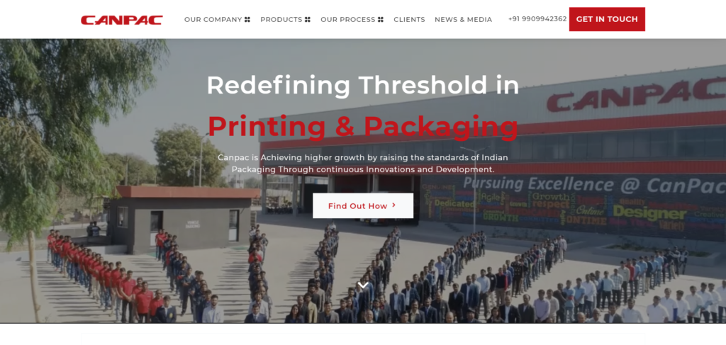 Canpac Website Homepage Canpac Website Homepage