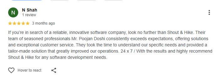 client testimonials