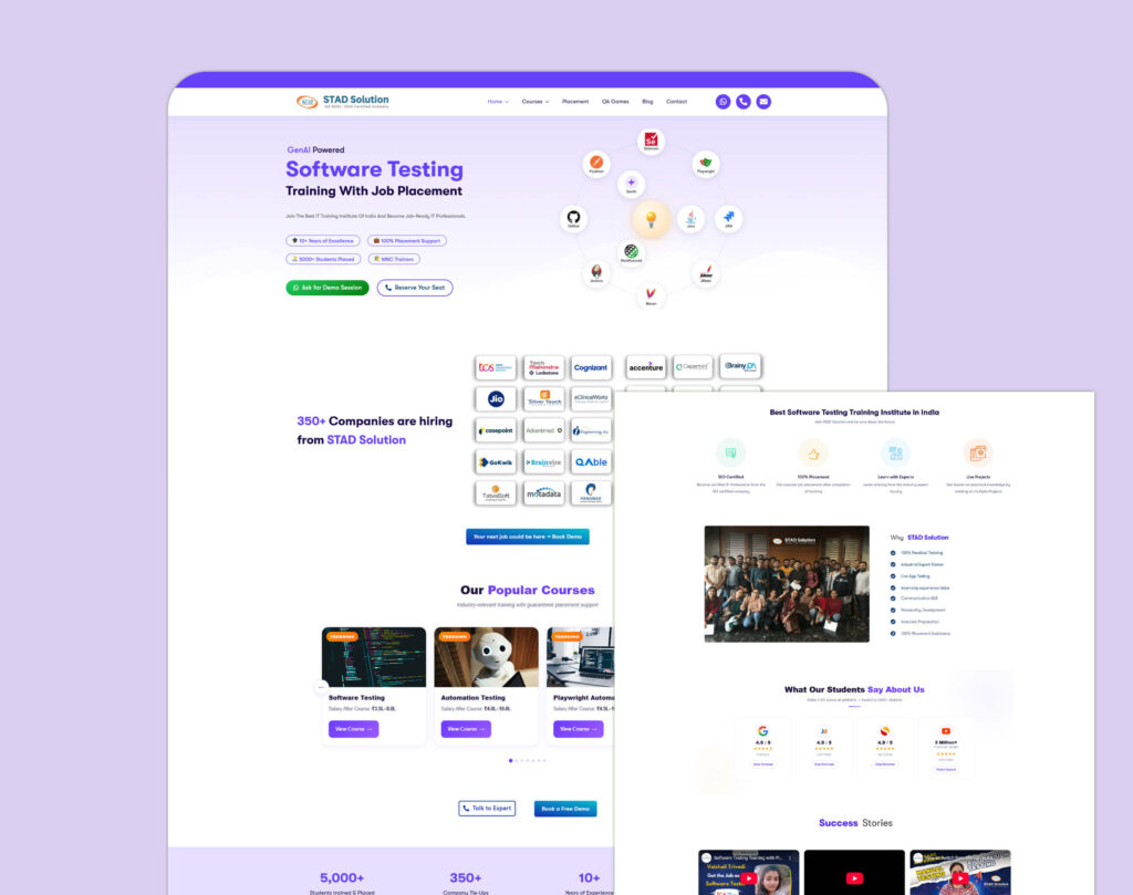 STAD Solution SEO Success: Growth in Organic Traffic & Increase in Key Events