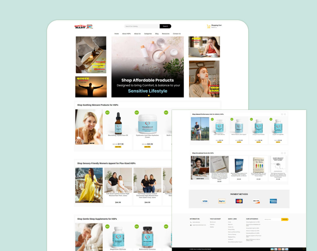 Website Development & Branding for Save A Lot Mart