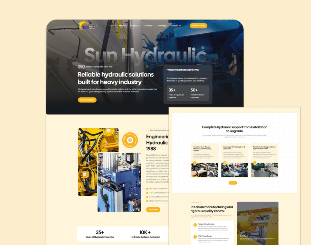 Website Development Case Study – SunHydraulicEng.com