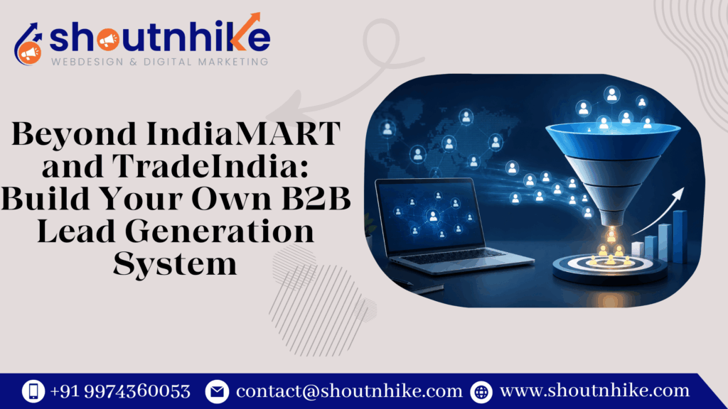 Beyond IndiaMART and TradeIndia: Build Your Own B2B Lead Generation System