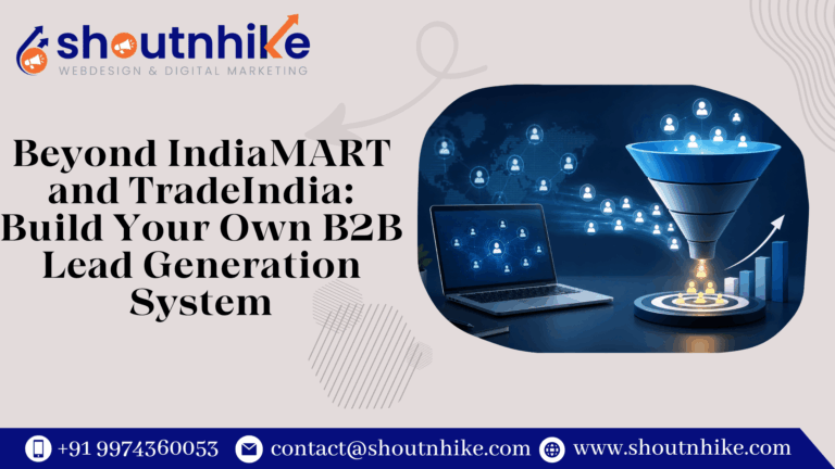 Beyond IndiaMART and TradeIndia: Build Your Own B2B Lead Generation System