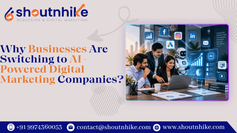 Why Businesses Are Switching to AI-Powered Digital Marketing Companies?