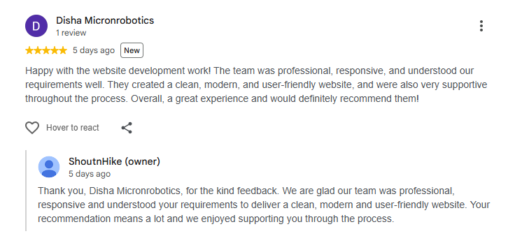 Client Review