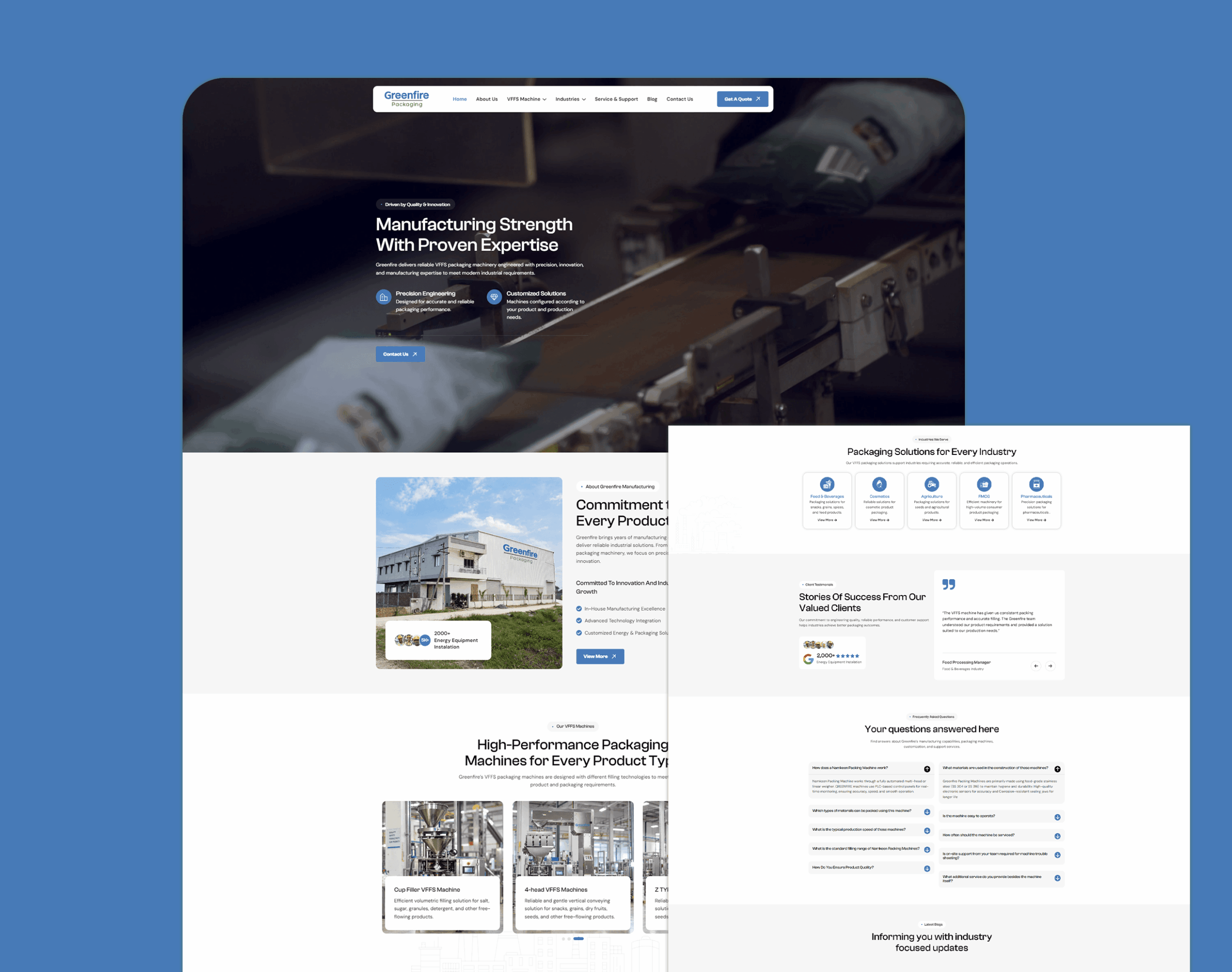 Website Development Case Study – Greenfirepack.com